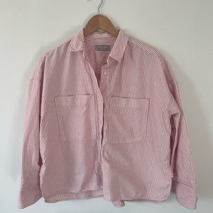 Everlane The Boxy Oxford ❣️ cropped cotton button up ❣️